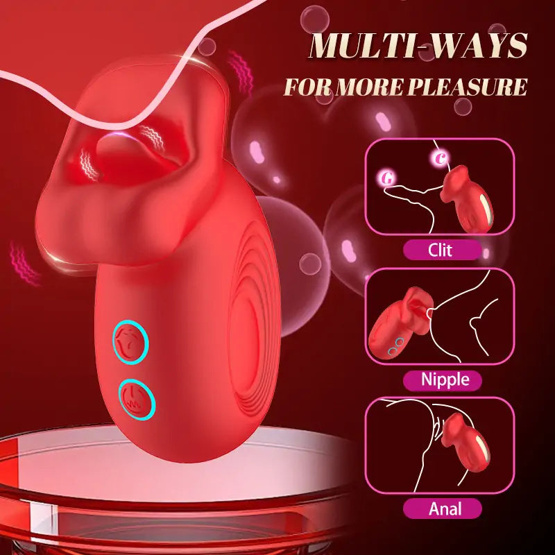 Kiss Lips Vibrating Clitoral Sucking Toys