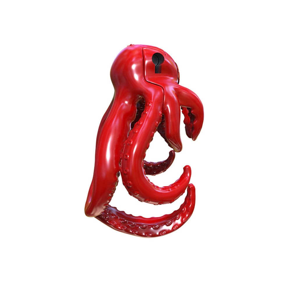 Kraken - Octopus Male Chastity Cage