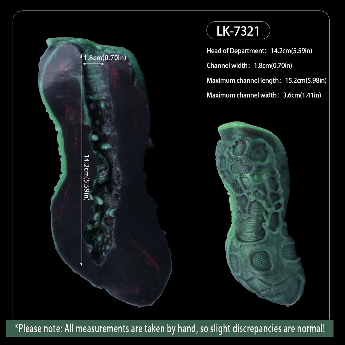 PRIMAL EVOLUTION - Genetic Specimen Series Silicone Masturbator