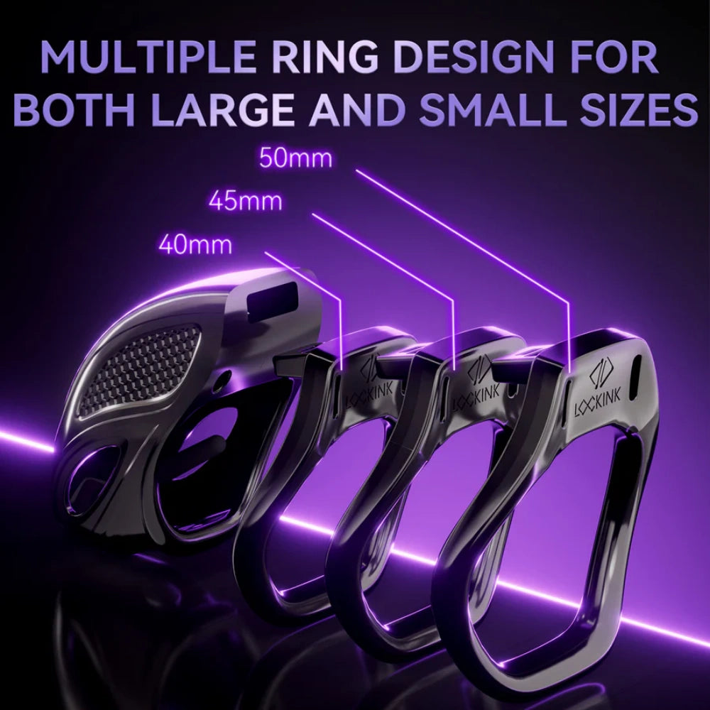 LOCKINK Remote App E-Stim Chastity Cage