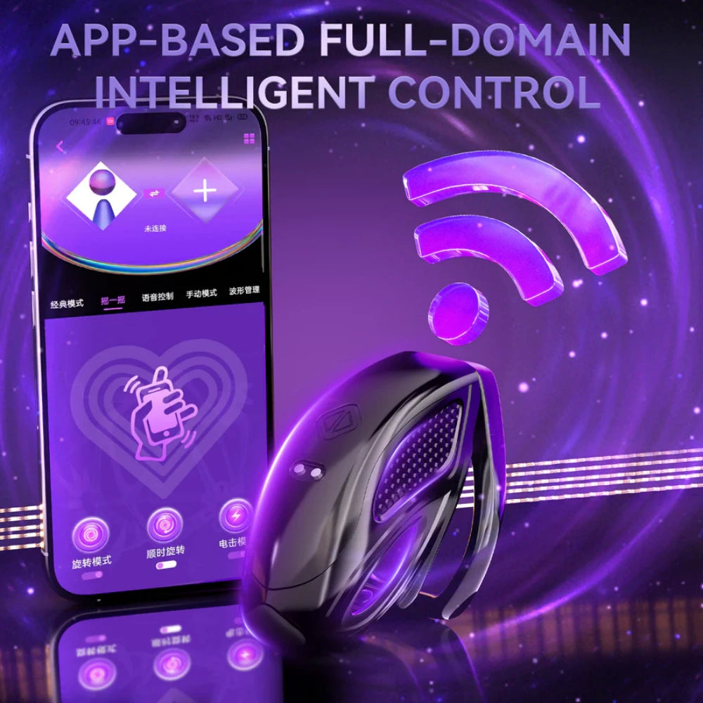 LOCKINK Remote App E-Stim Chastity Cage