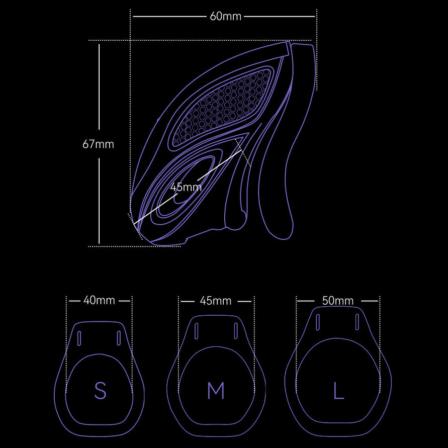LOCKINK Remote App E-Stim Chastity Cage