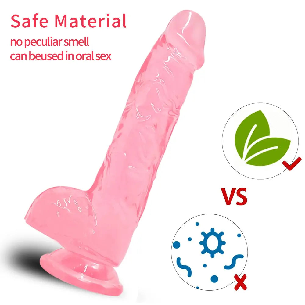 LOLlicocks Pink Dildo 7 Inches