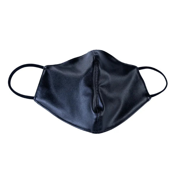 Black Leather Dildo Mask