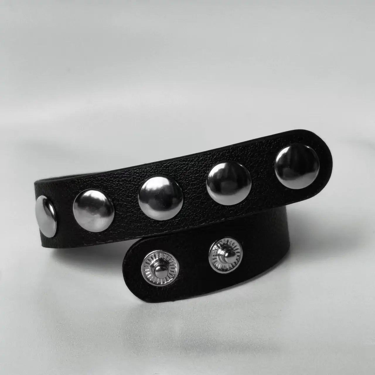Leather Cock Rings Adjustable Band