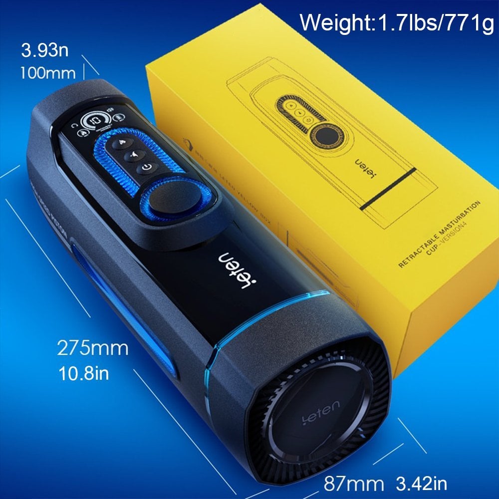 Leten X9-IV High Speed Automatic Piston with Heating & Voice