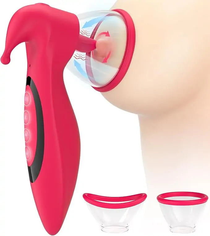 Licking Pussy Pump with Suction Vibration