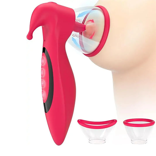 Licking Pussy Pump with Suction Vibration