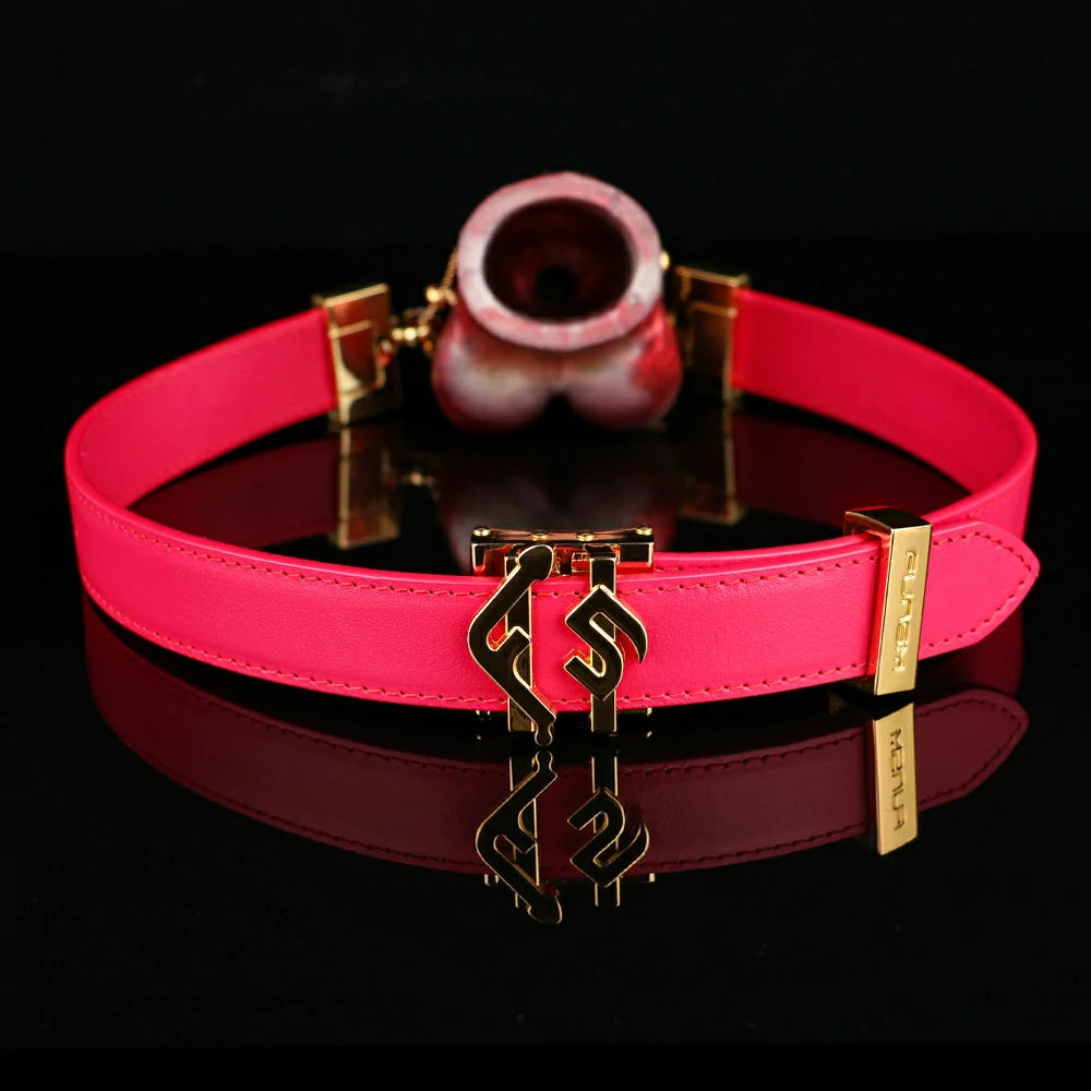 Liquid Silicone Dog Dildo Gag Harness