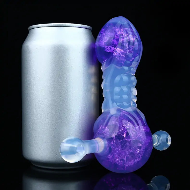 Liquid Silicone Textured Dildo Gag