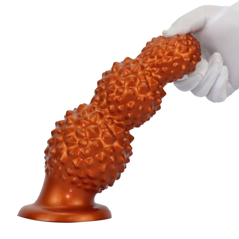 LitchiLuxe - Spiked Triple-Bead Anal Beads - Progressive Anal Dilator