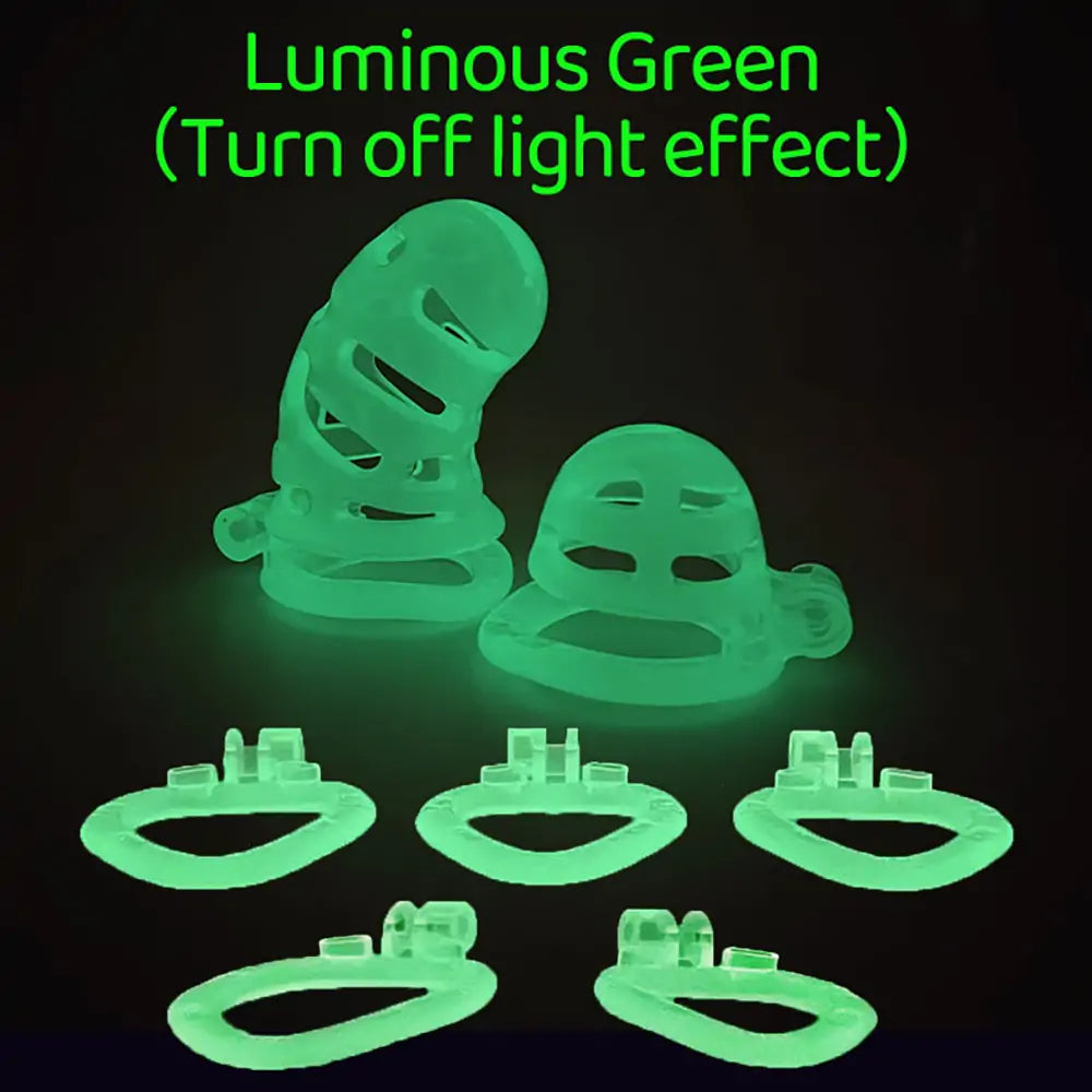 Luminous Cock Cage — Long & Short Set