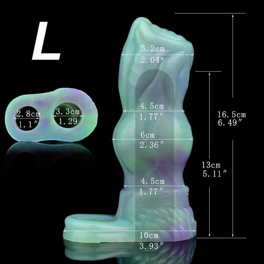 Luminous Monster Knot Cock Sleeve