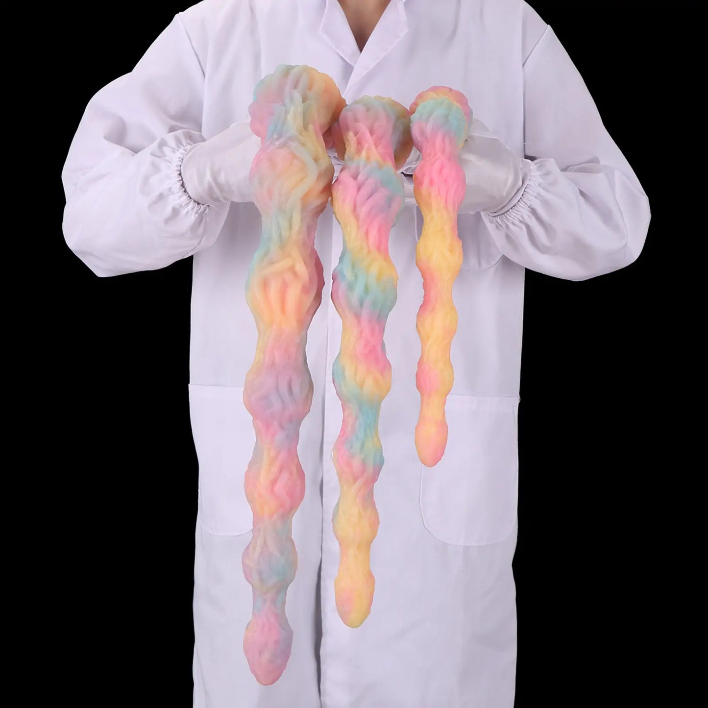 Luminous Tentacle Silicone Anal Dildo 3 Sizes