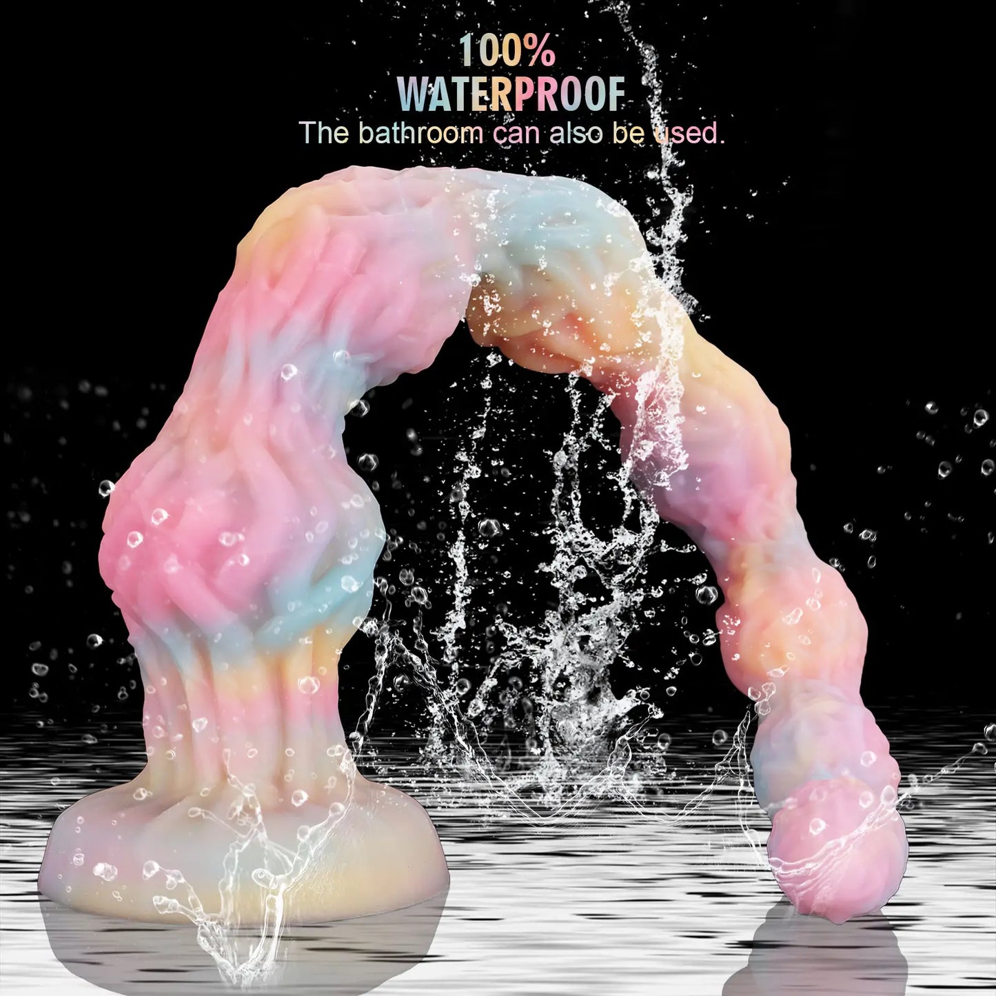 Luminous Tentacle Silicone Anal Dildo 3 Sizes