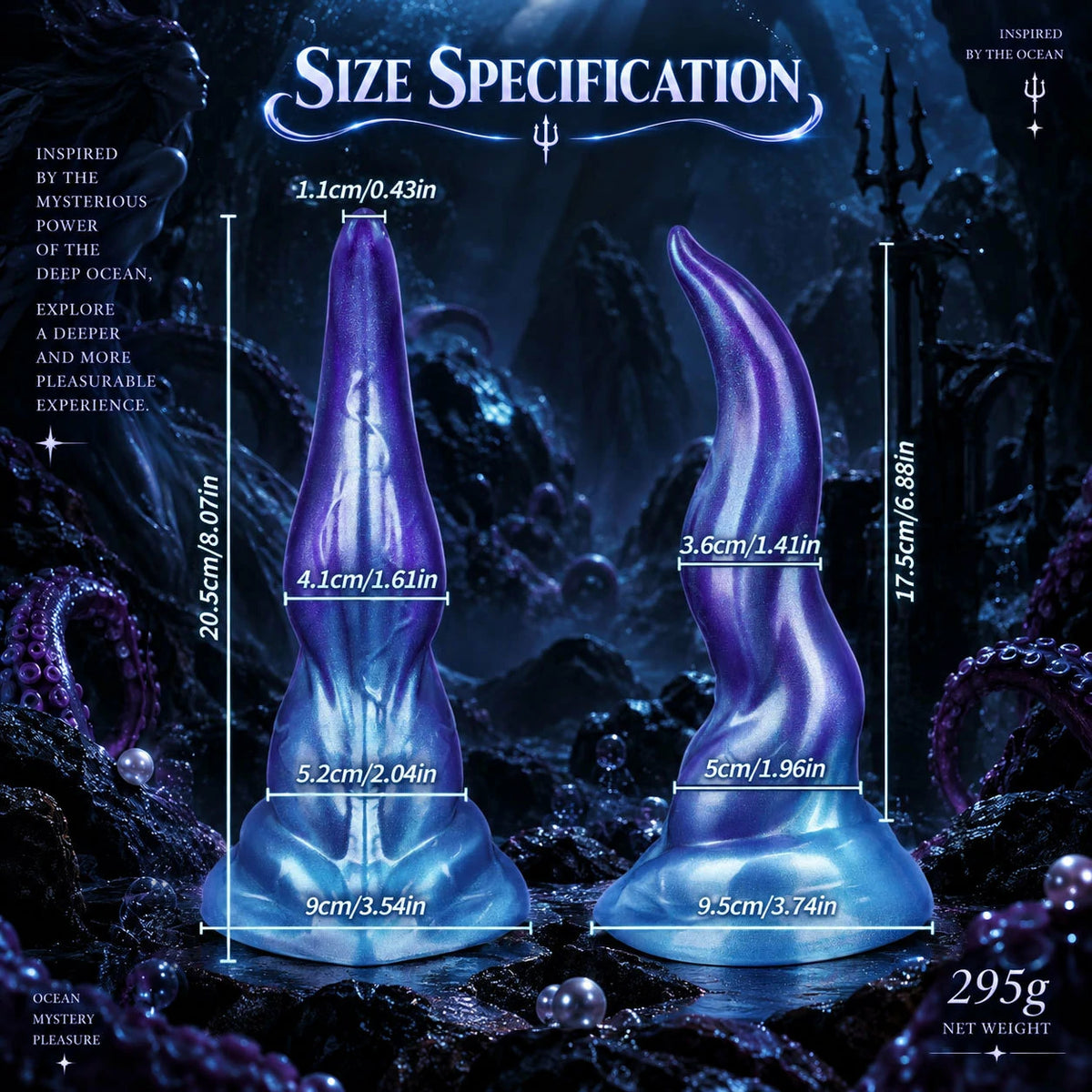 Luojia – Alien Creature Fantasy Dildo with Suction Cup