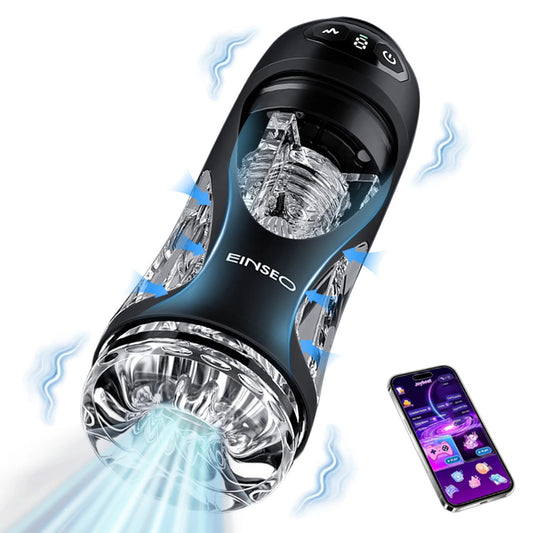 Luose – App-Controlled Vibrating & Suction Male Stroker
