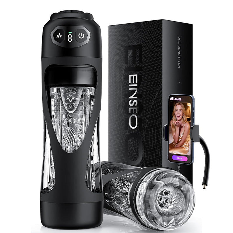 Luose – App-Controlled Vibrating & Suction Male Stroker