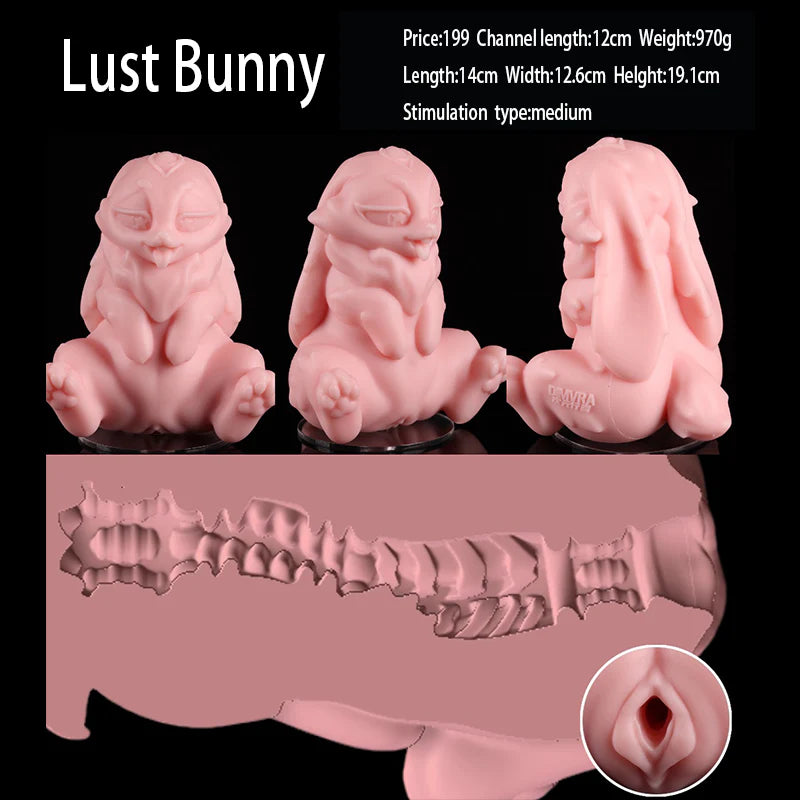 Lust Bunny Pocket Pussy - Animal Torso Stroker