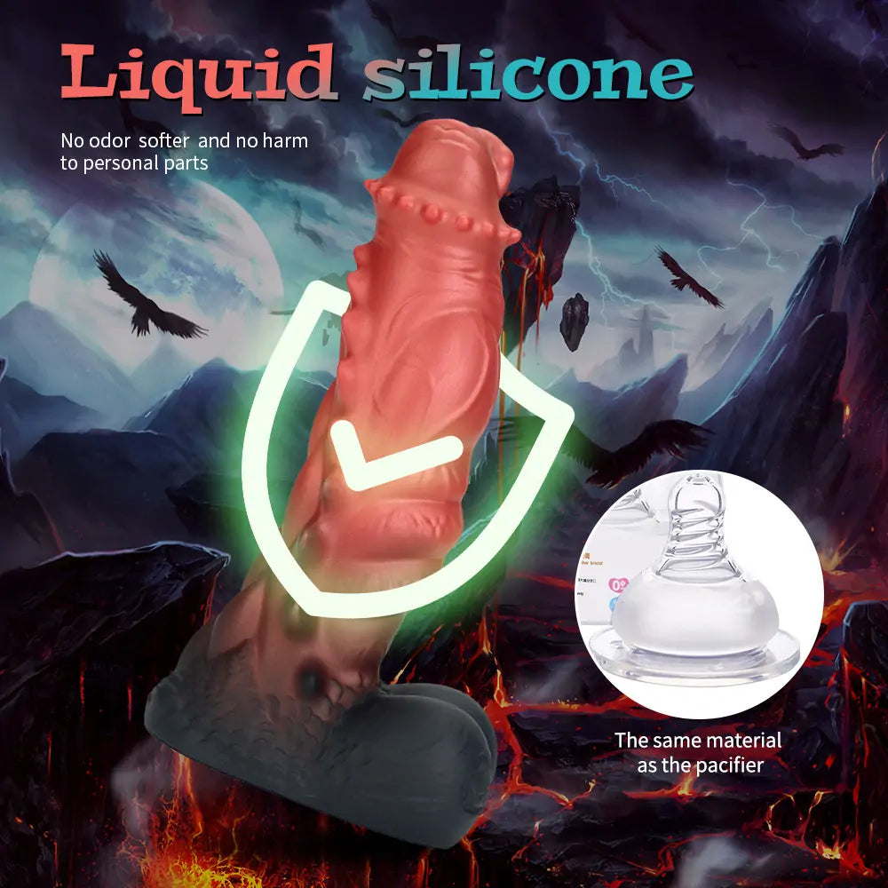 MEPHISTO – Inferno Demon Suction Dildo 5 Sizes