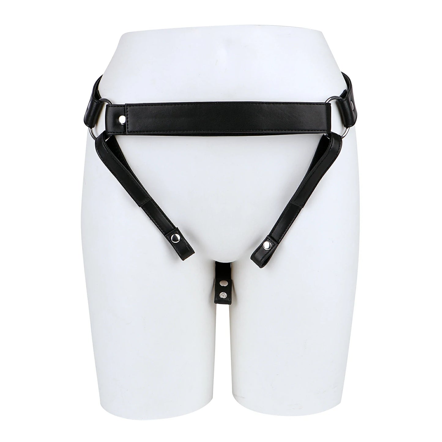 Adjustable Electric Shock Anal Plug Chastity Belt