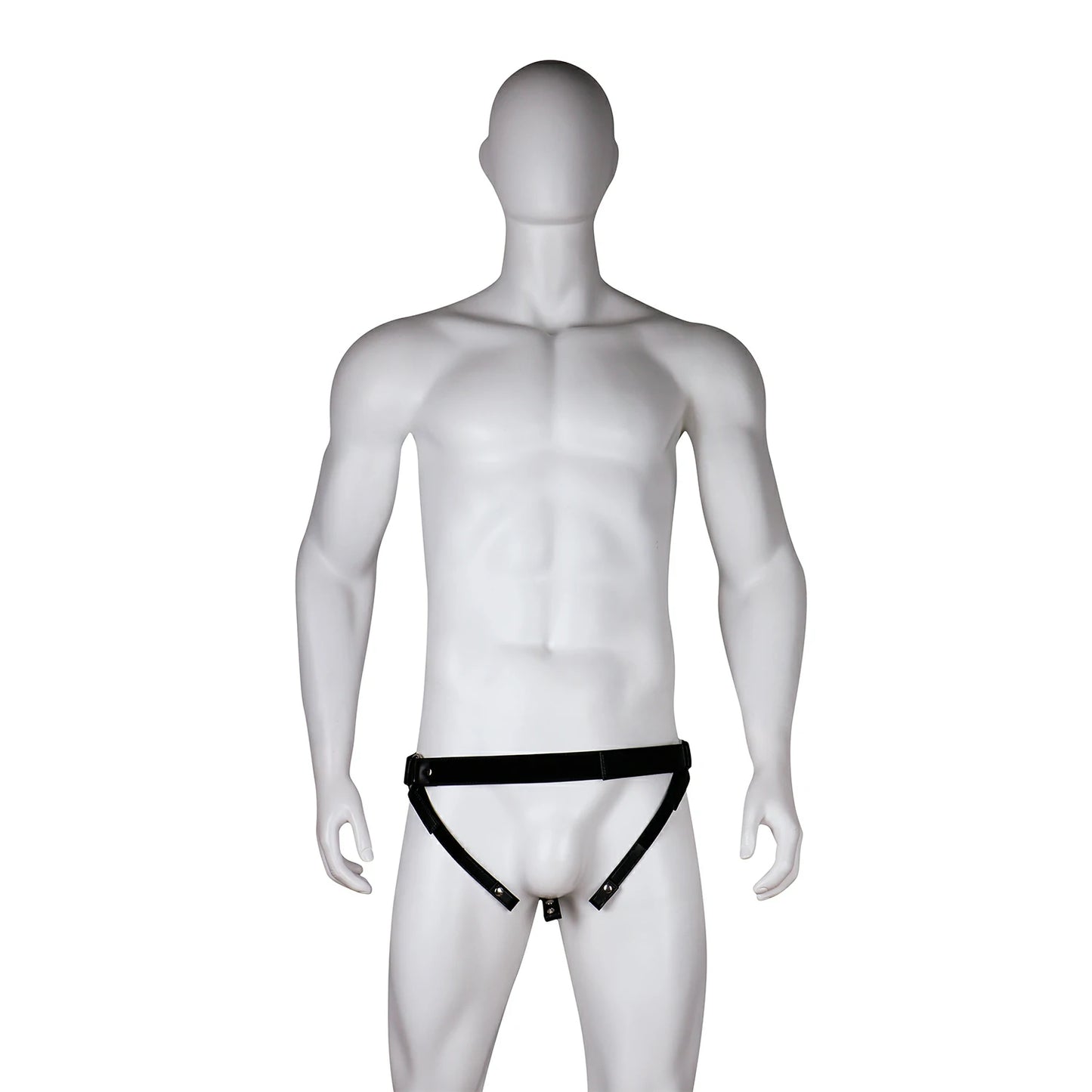 Adjustable Electric Shock Anal Plug Chastity Belt