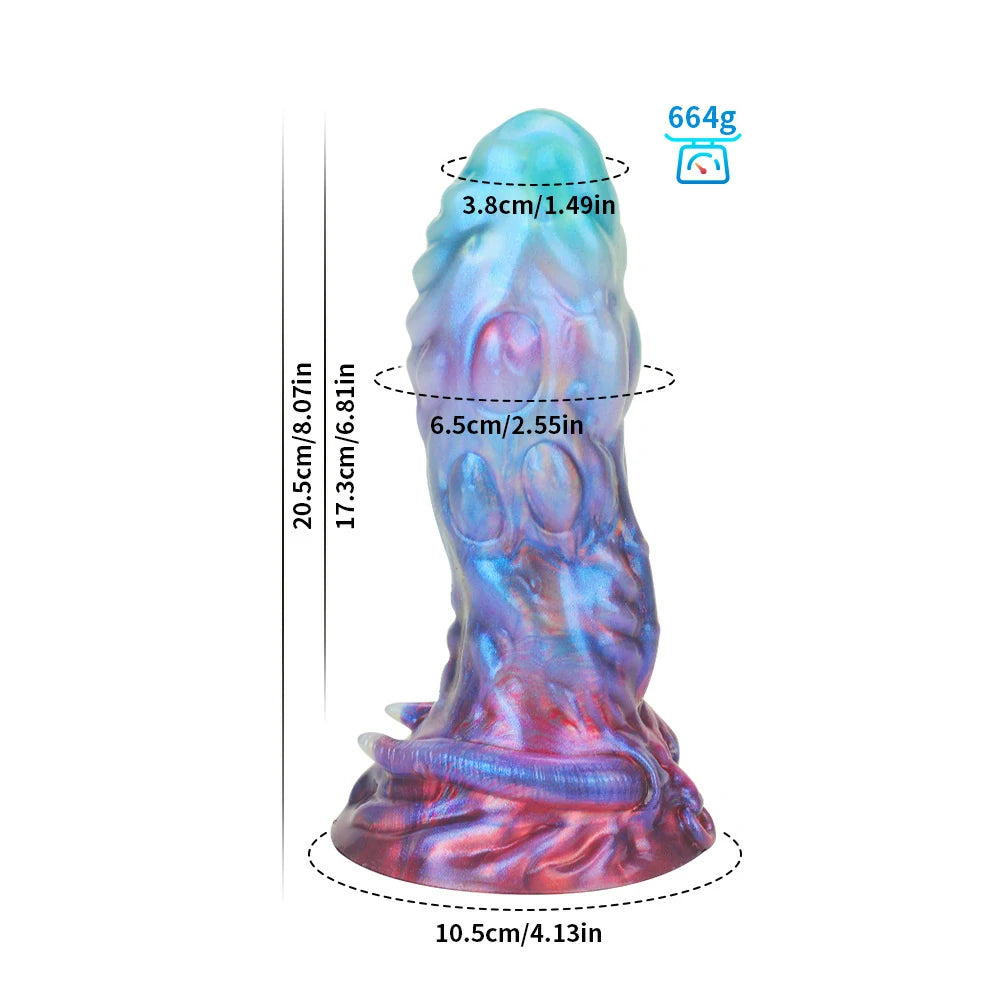 Taurus Celestial Liquid Silicone Dildo