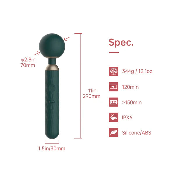 Magic Zenith Wand Vibrator with App