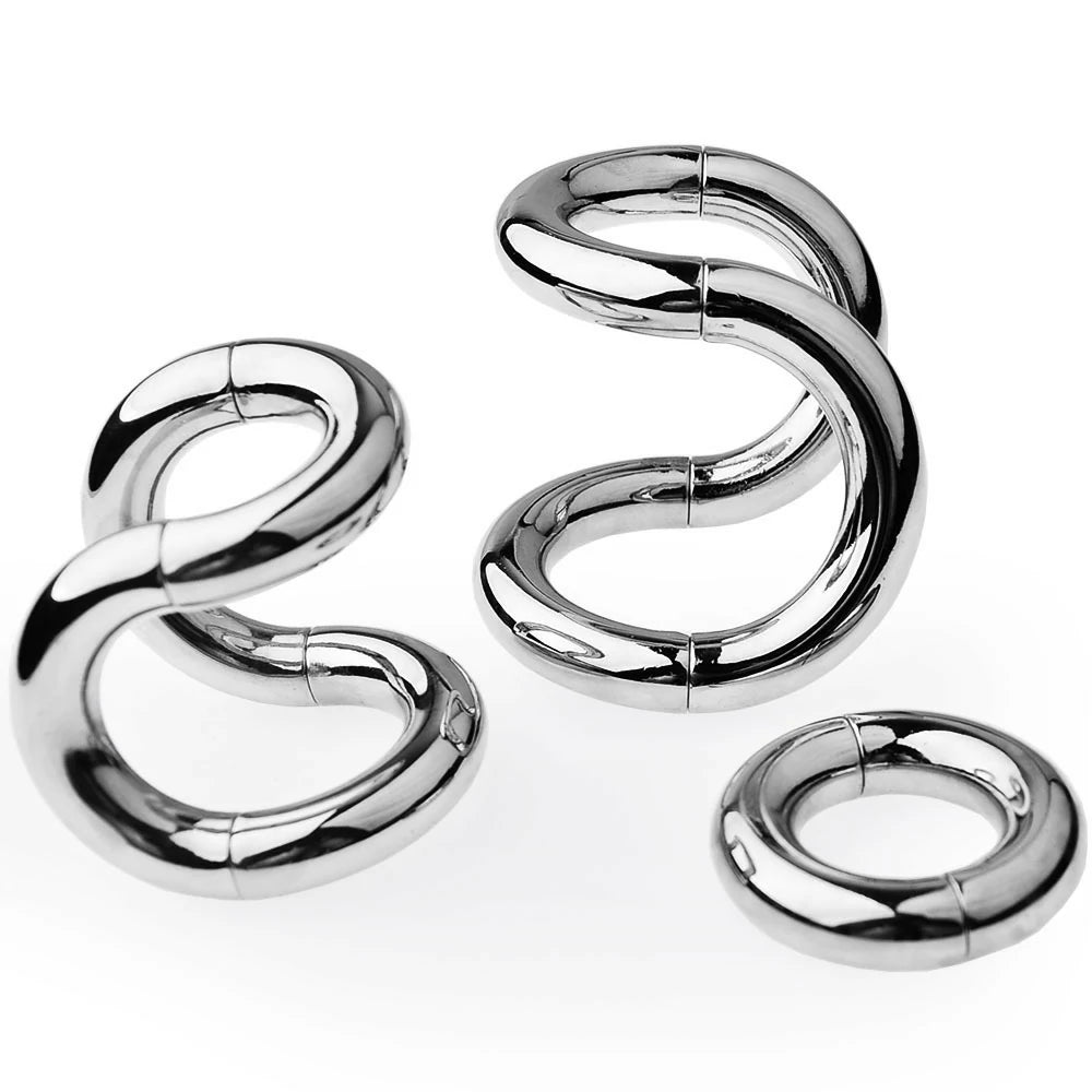 Magnetic Cock Ring – Easy Open Stainless Steel Design