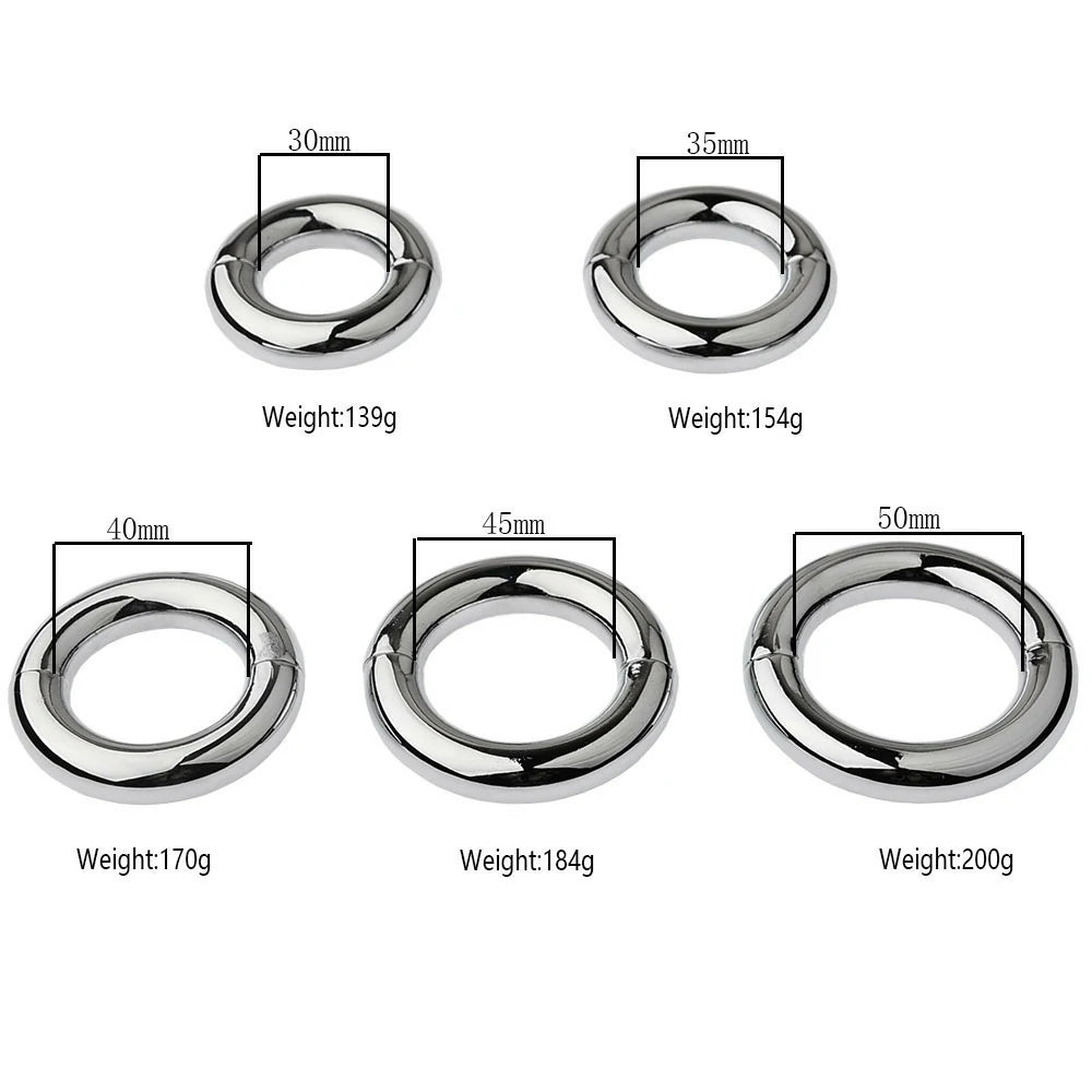 Magnetic Cock Ring – Easy Open Stainless Steel Design