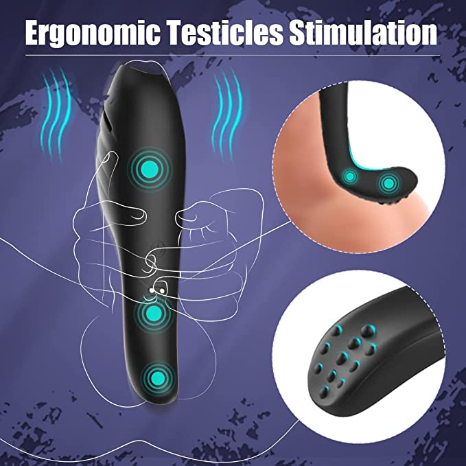 Áine – Male Vibrating Sleeve Stimulate Penis & Testicles & Perineum