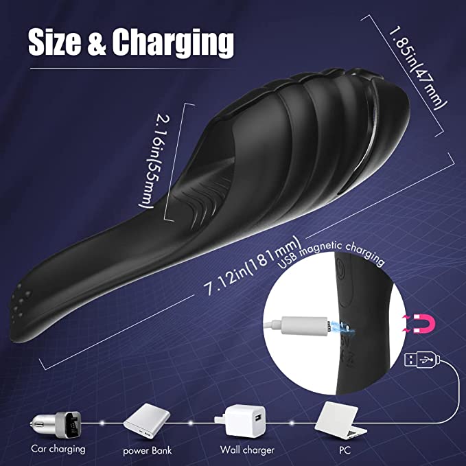 Áine – Male Vibrating Sleeve Stimulate Penis & Testicles & Perineum