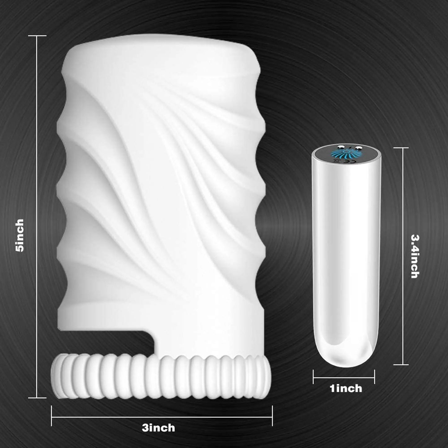 Male Masturbators with Spermatic Cord Rings