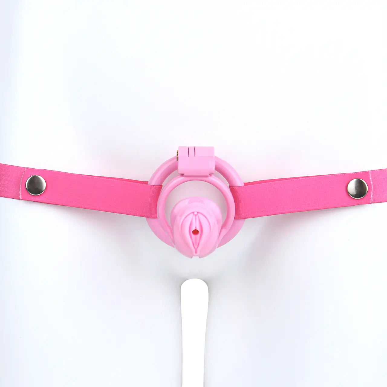 Male Resin Chastity Cages with Catheter