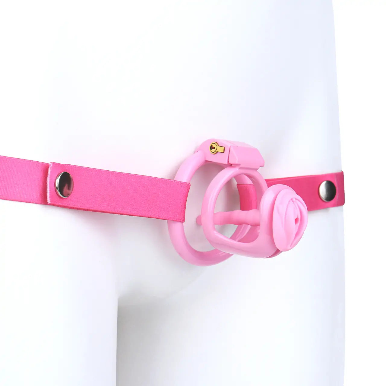 Male Resin Chastity Cages with Catheter