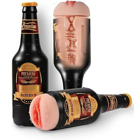 Manual Beer Bottle Discreet Fleshlight