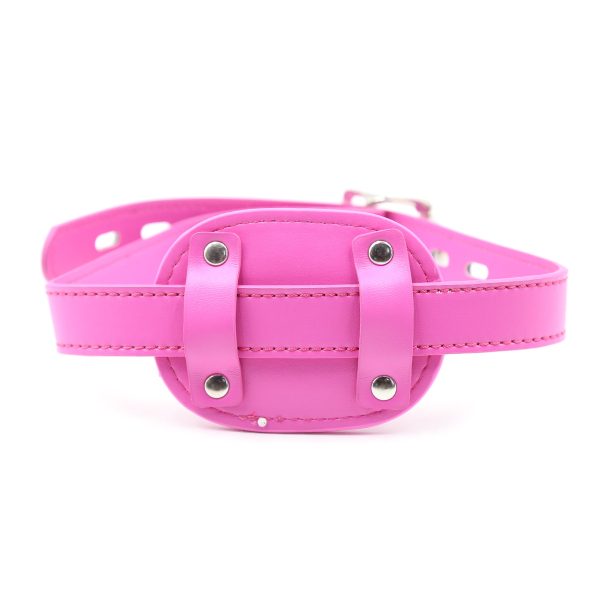 Mask Dildo Gag Harness with Lock