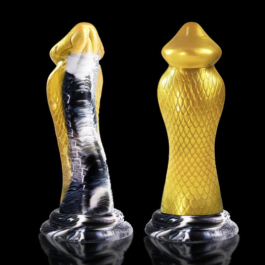 Medusa Serpent Fantasy Dildo 7 Inches