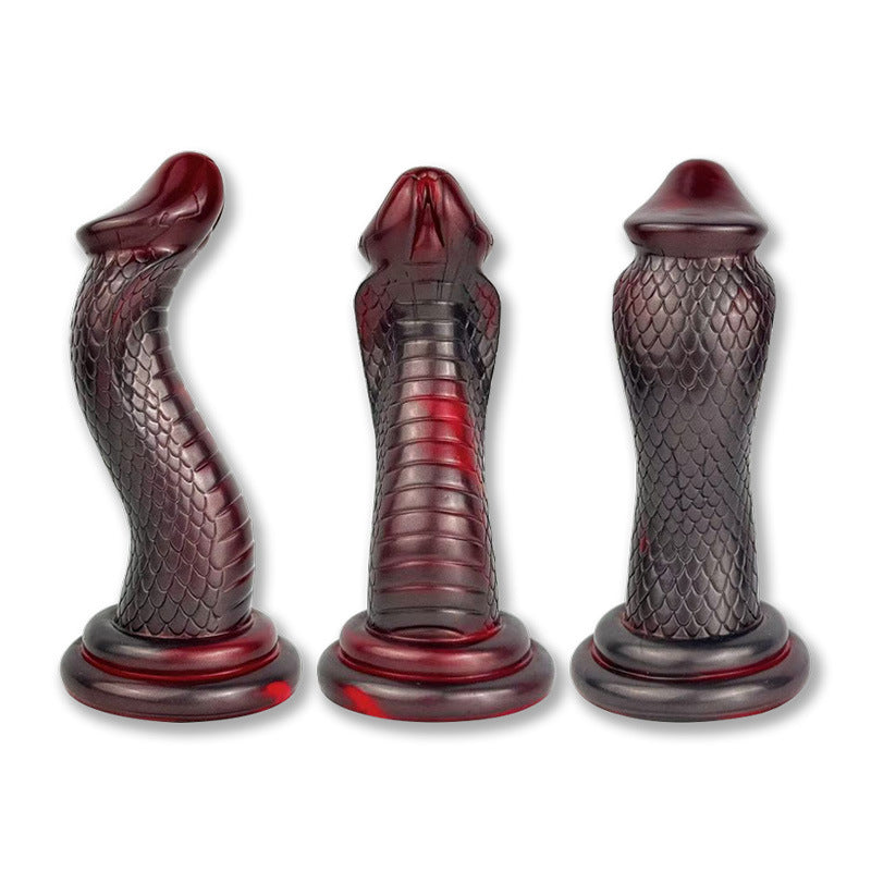 Medusa Serpent Fantasy Dildo 7 Inches