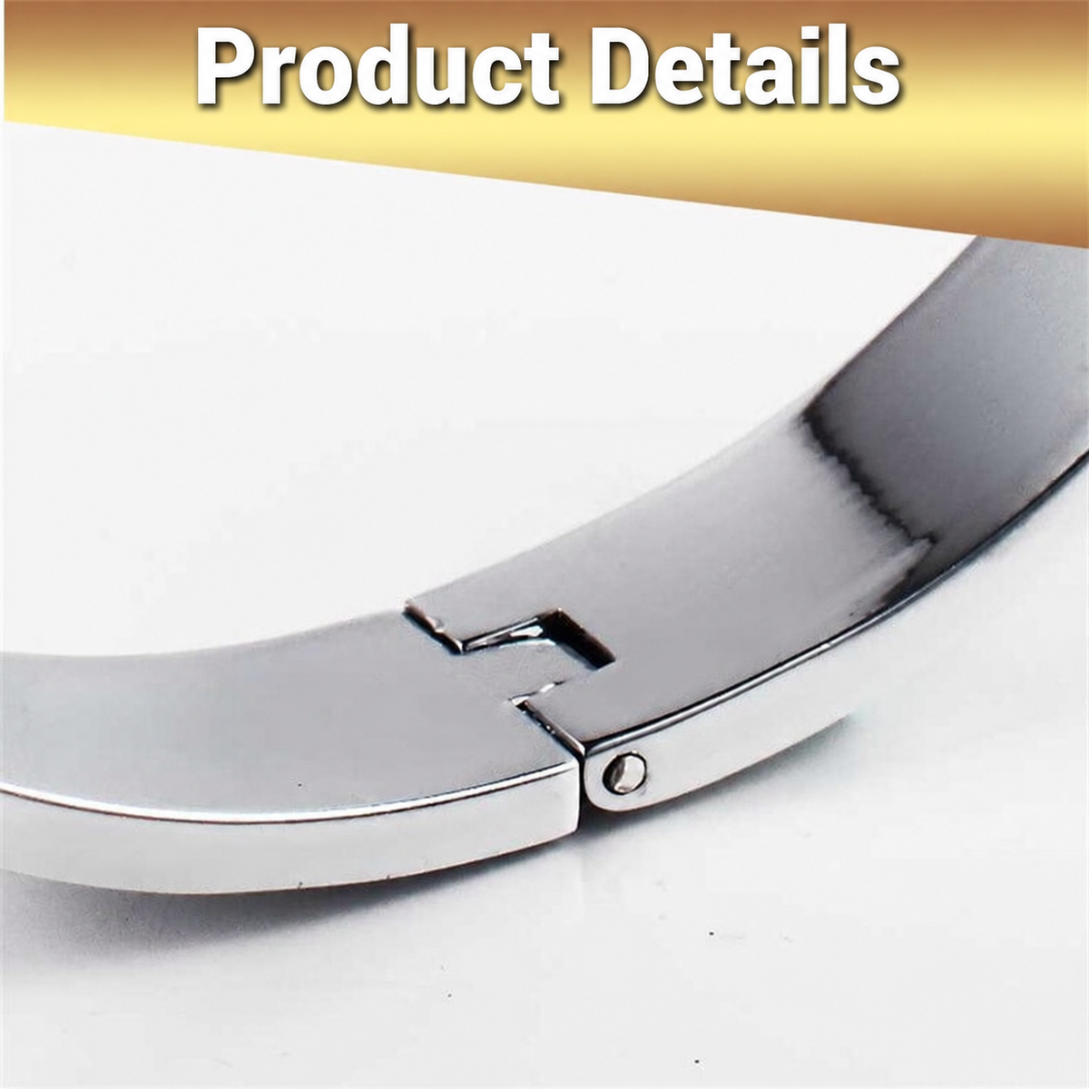 Metal Collar With Nipple Clips
