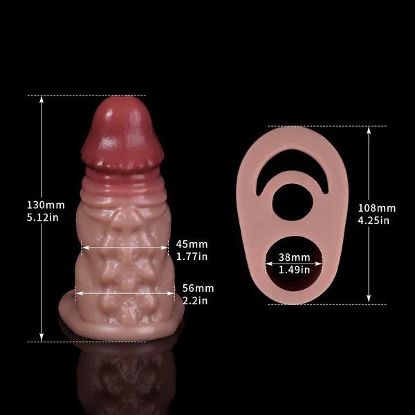Monster Fantasy Girthy Penis Sleeve