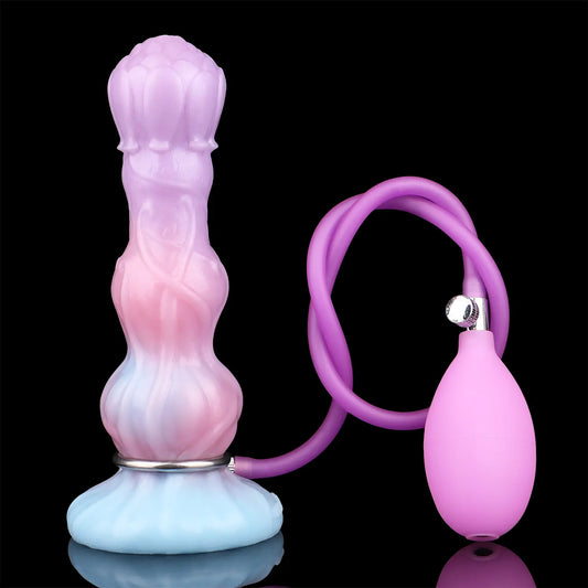 Monster Knot Inflatable Fantasy Dildo