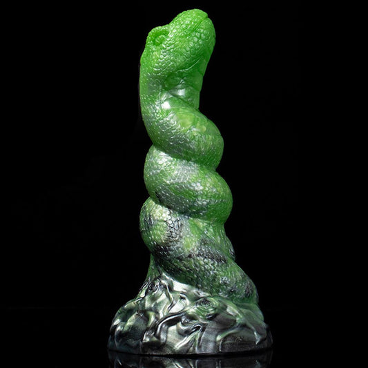 Monster Spiraling Snake Dildo 7.7 Inches