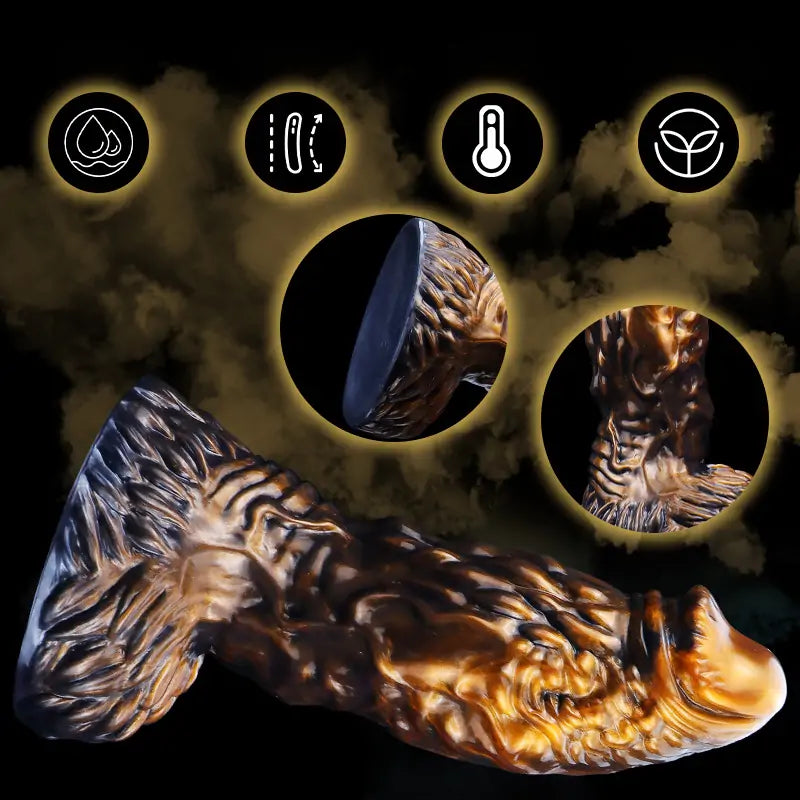 Monster Textured Dildo - 3 Sizes