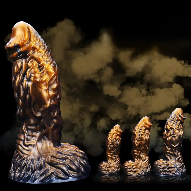 Monster Textured Dildo - 3 Sizes