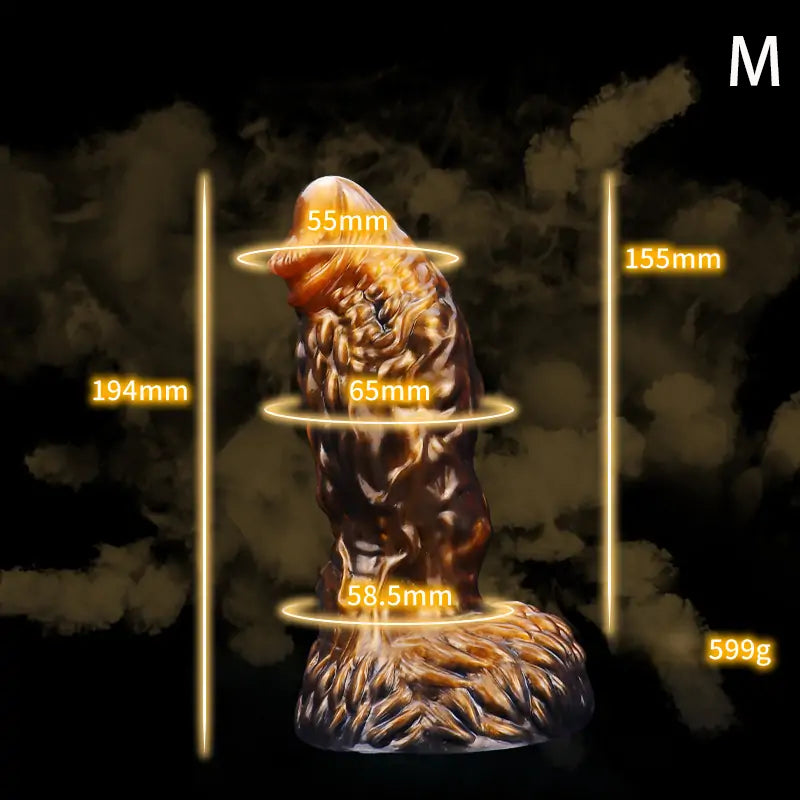 Monster Textured Dildo - 3 Sizes