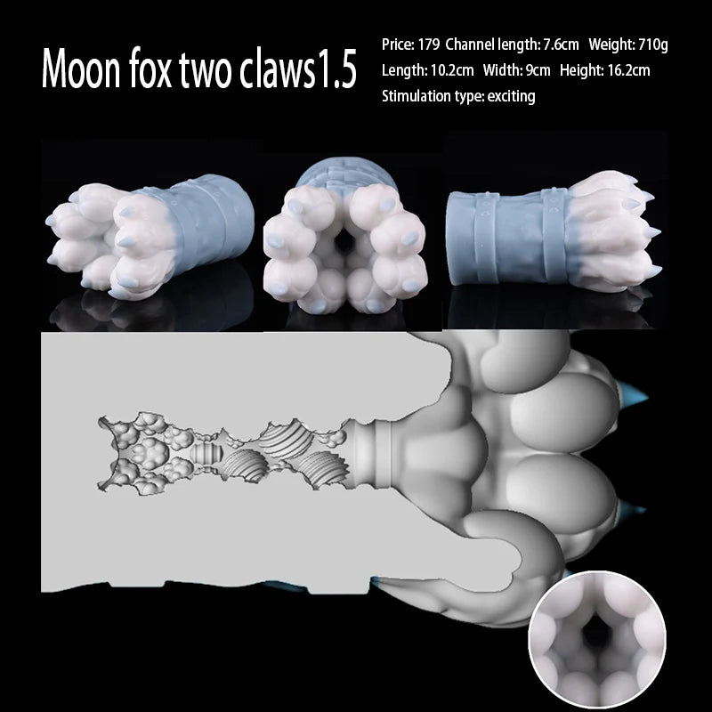 Moon Fox Paw Pocket Pussy — Bound Paws