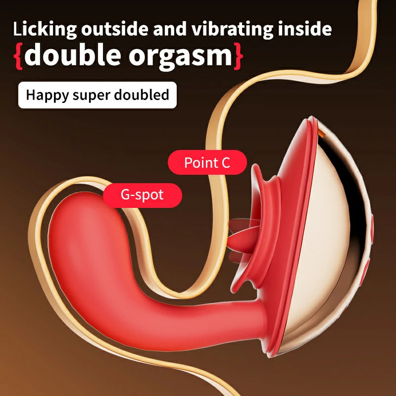 Moonlit Touch Licking Vibrator