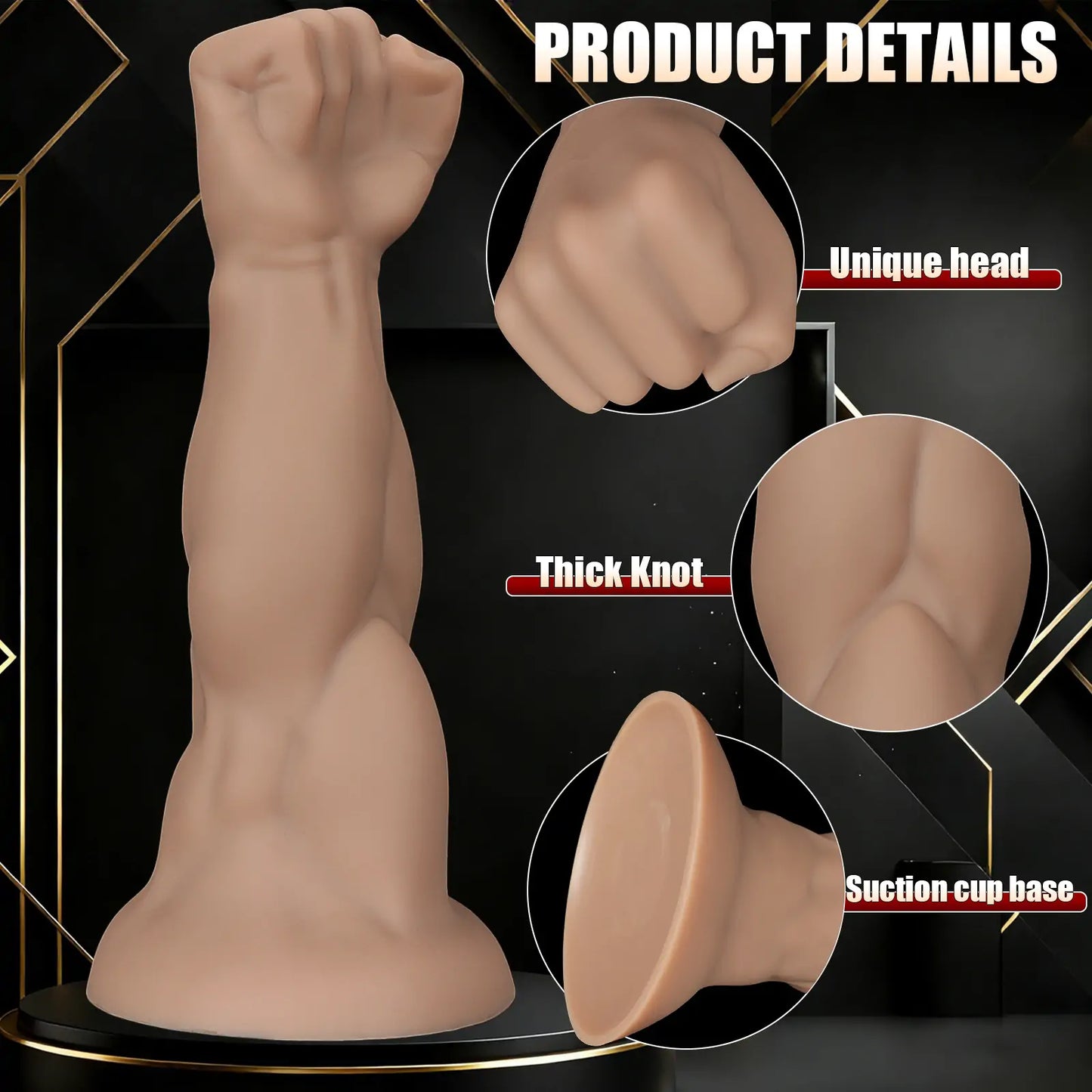 Muscle Fisting Arm Dildo 5 Size