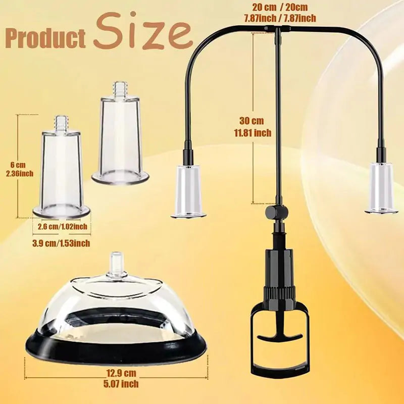 Muscle Nips Dual Suction Pump Kit